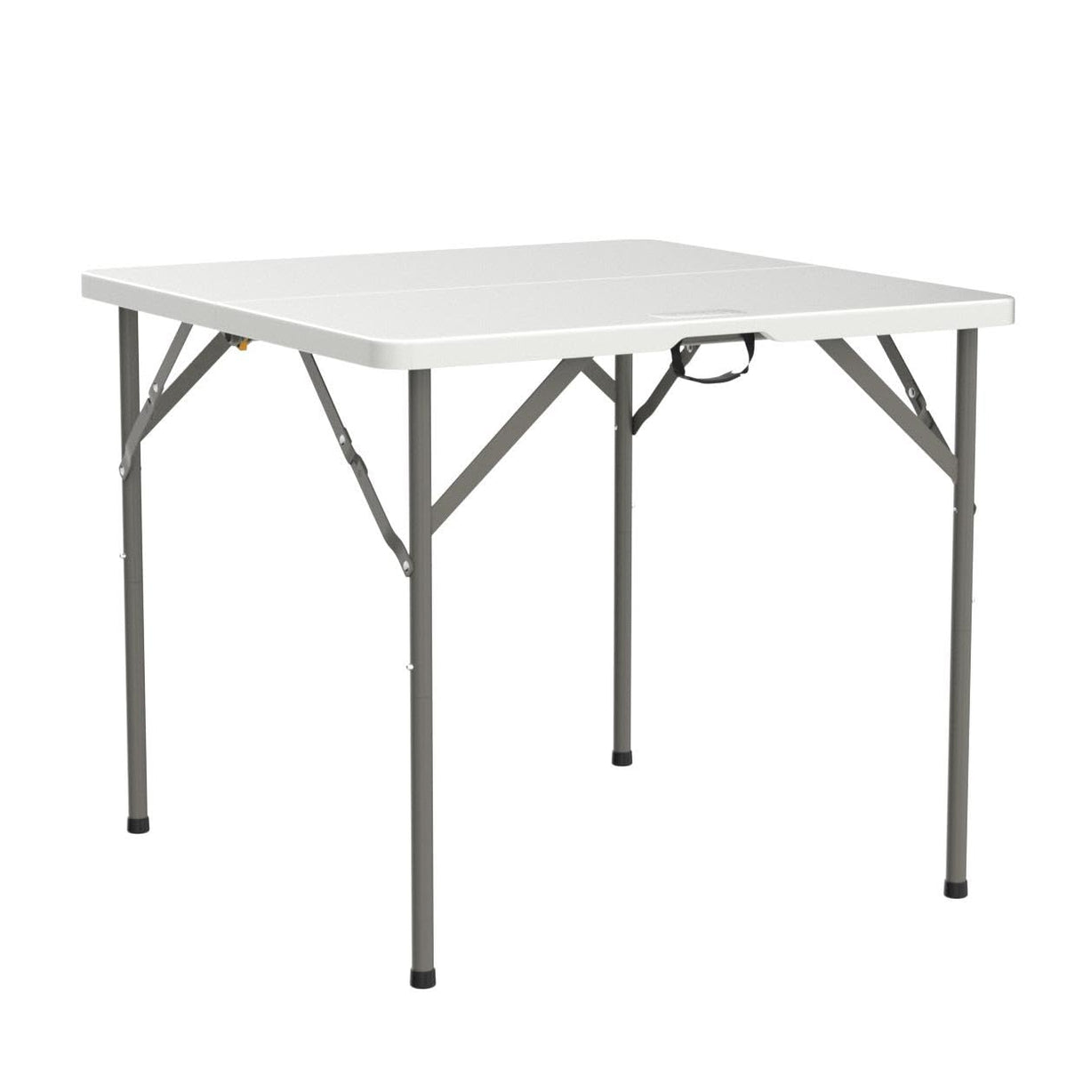 White Bi-Folding Portable Plastic Table F23464