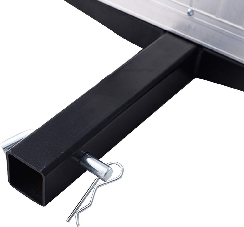 500lb Capacity Aluminum Hitch Cargo Carrier with Ramp B460653