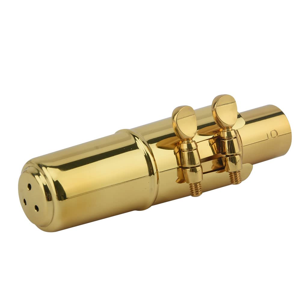 Alto Saxophone Mouthpiece with Cap and Ligature Gold 5C P4667