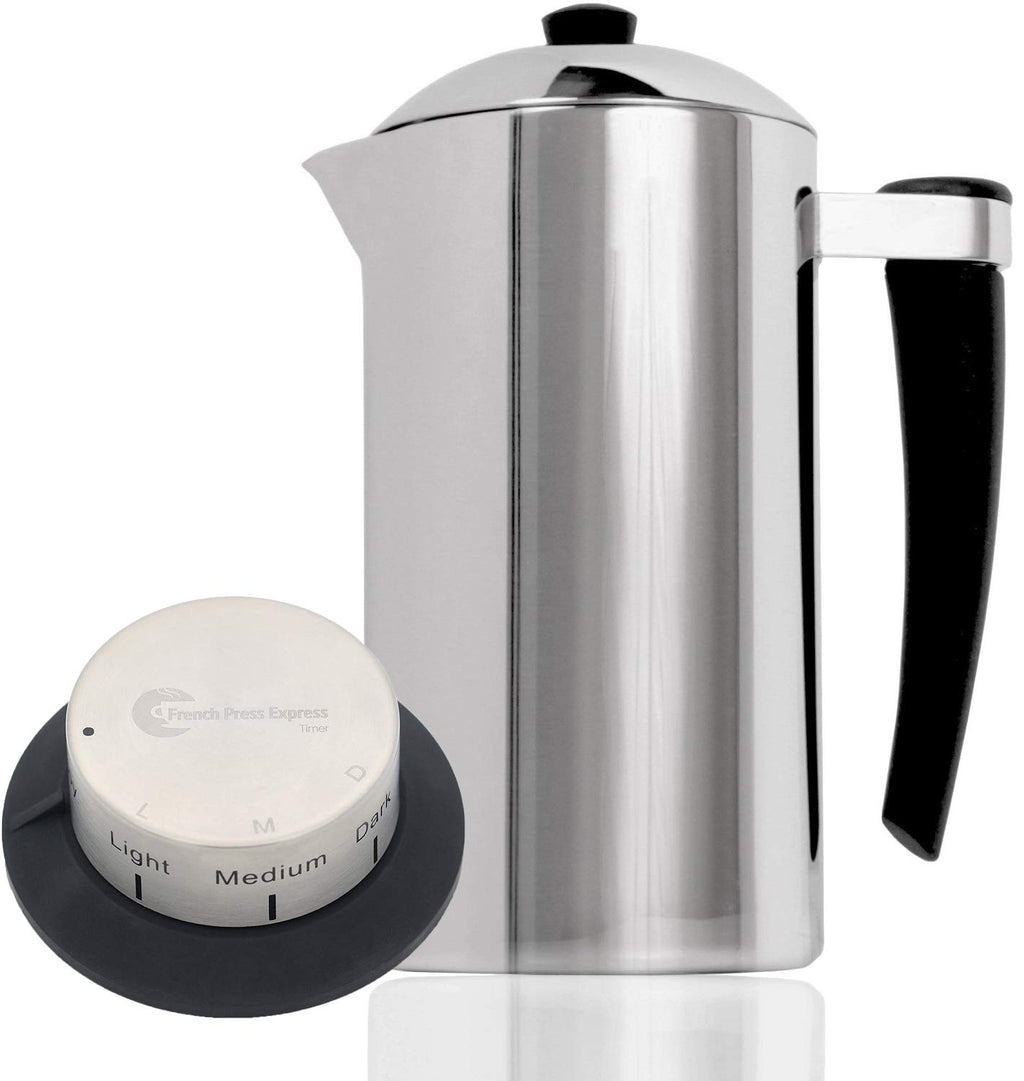 Stainless Steel Double-Wall Coffee Press 1 Liter Y65240