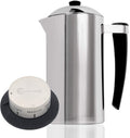 Stainless Steel Double-Wall Coffee Press 1 Liter Y65240
