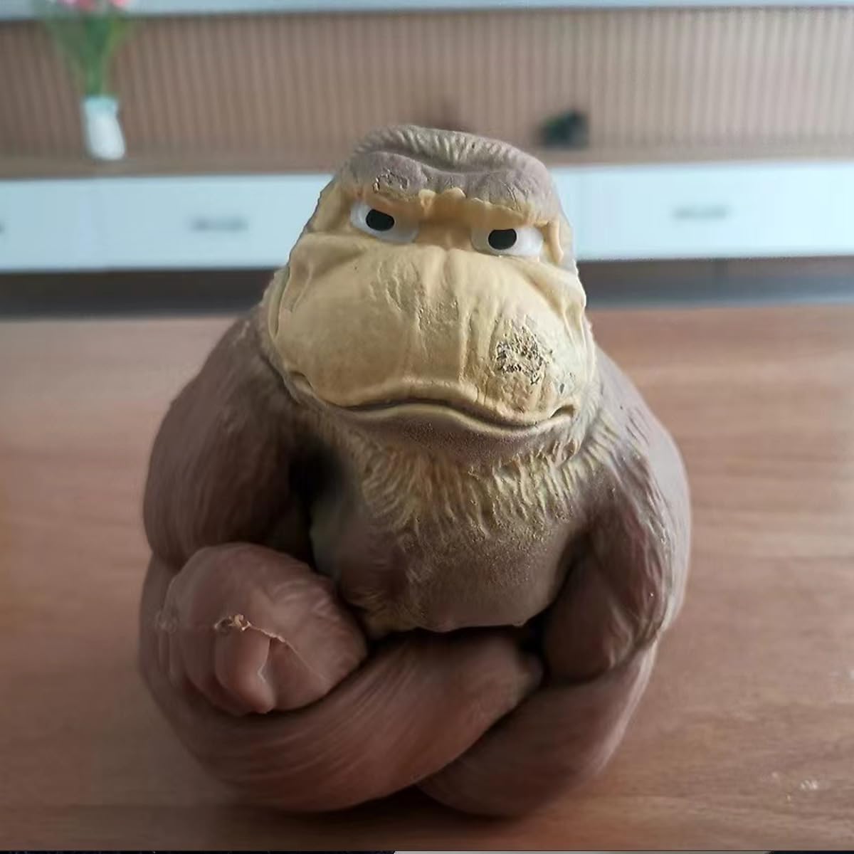 Brown Stretch Gorilla Sensory Stress Toy Q3562