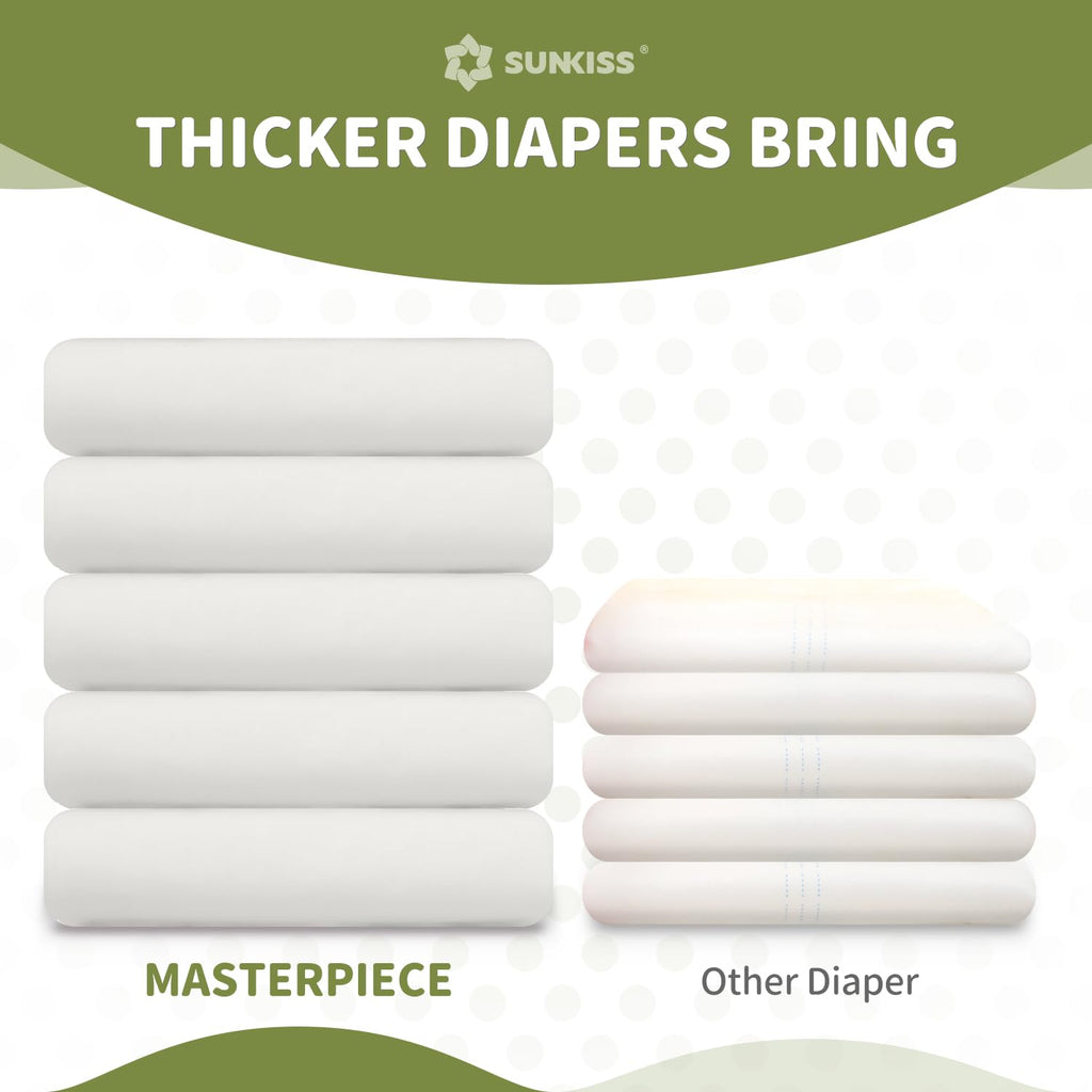 White Adult Diapers E911