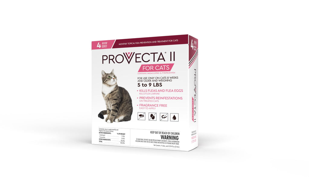 Flea Treatment for Small Cats 5-9 lbs, 4-Month Supply Q886