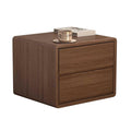 Brown 2 Drawer Nightstand N539
