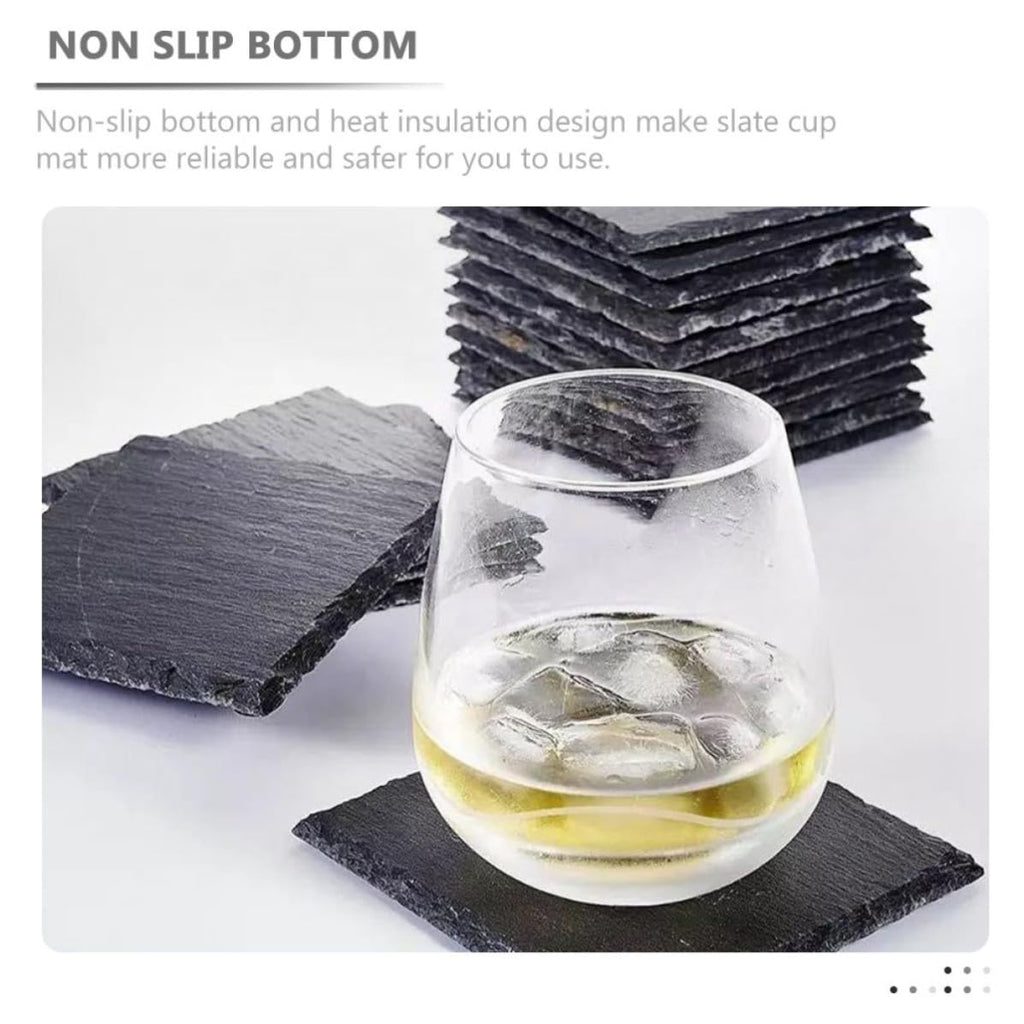 Natural Stone Coasters Set C79132