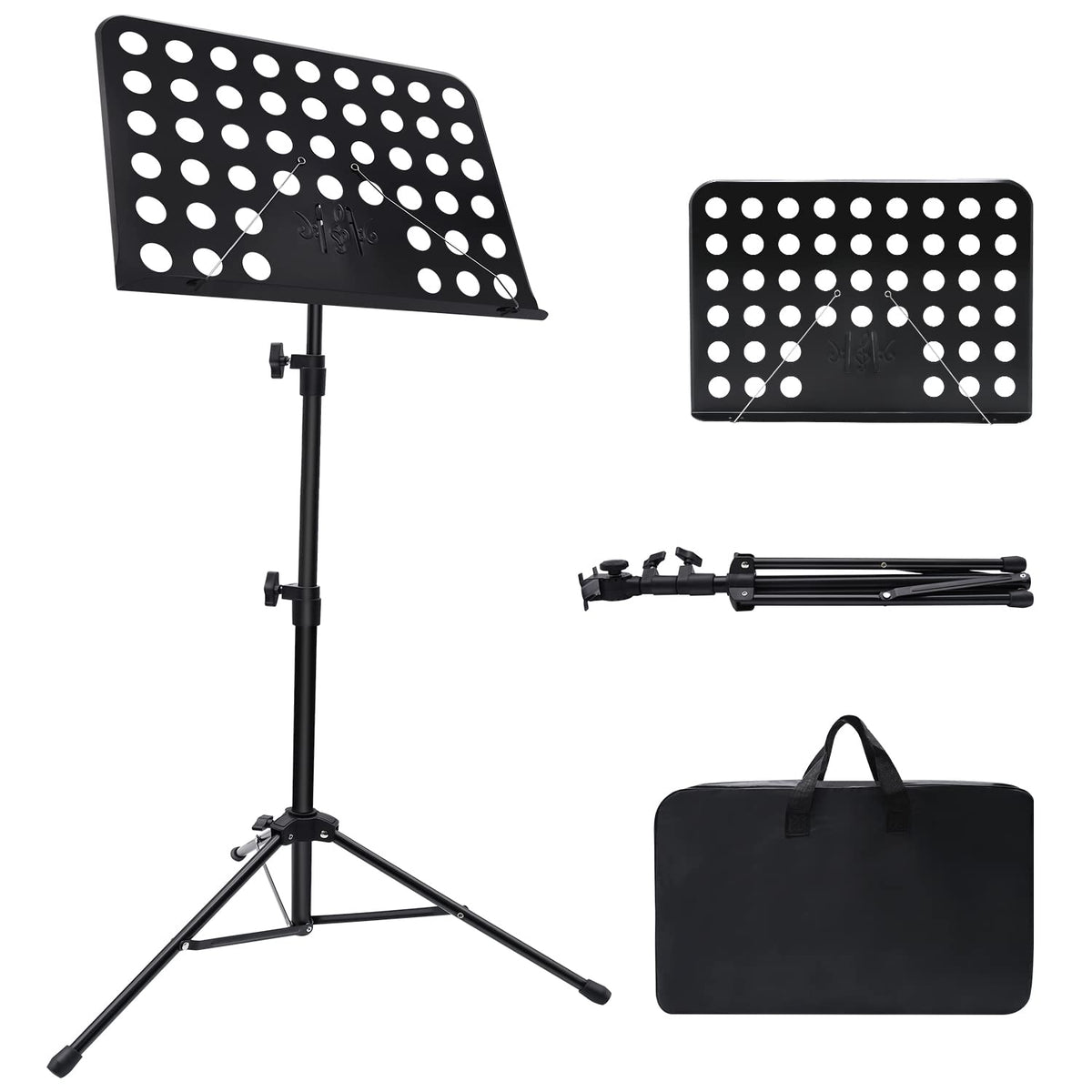 Sheet Music Stand with Carrying Bag F51740