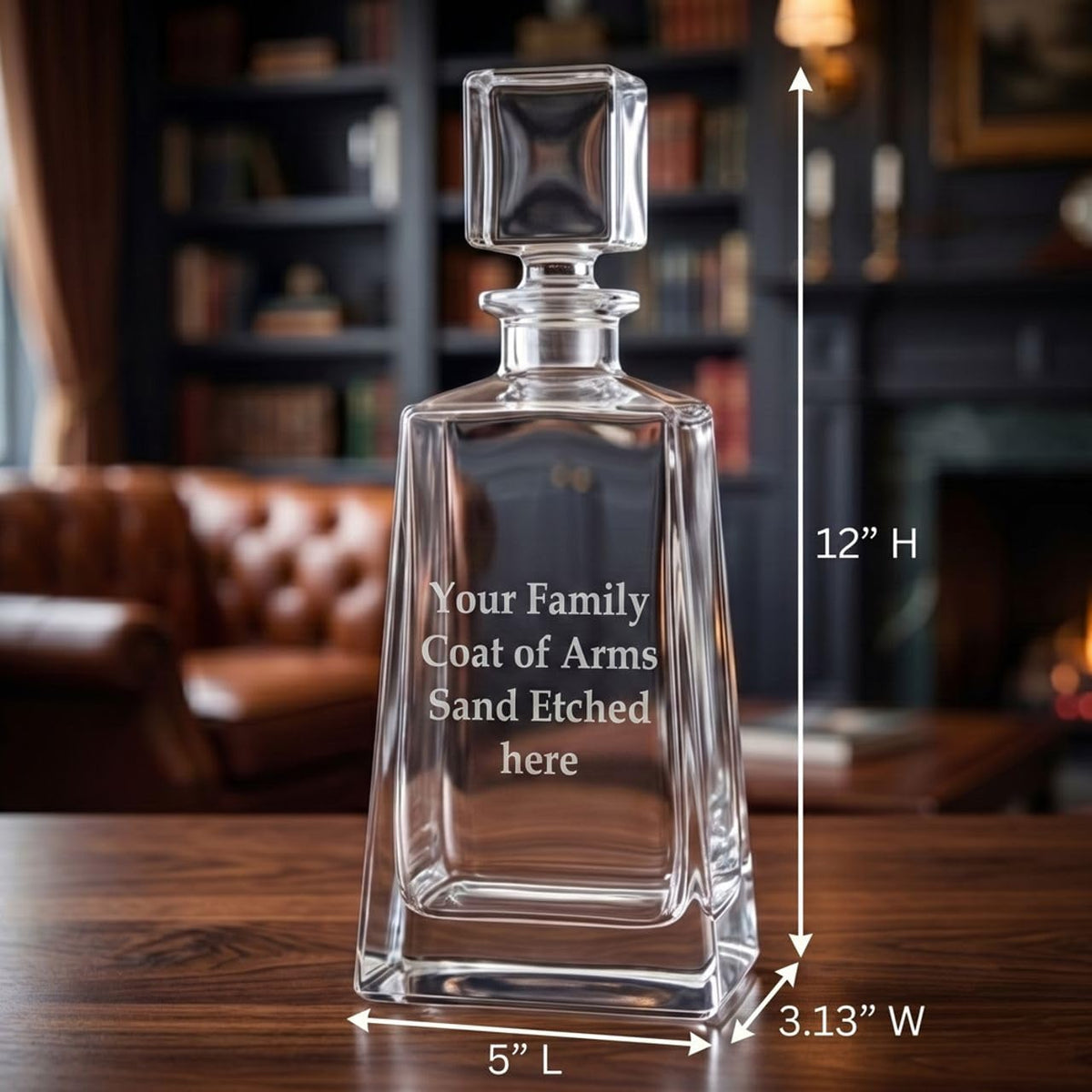 750 mL Liquor Decanter P834