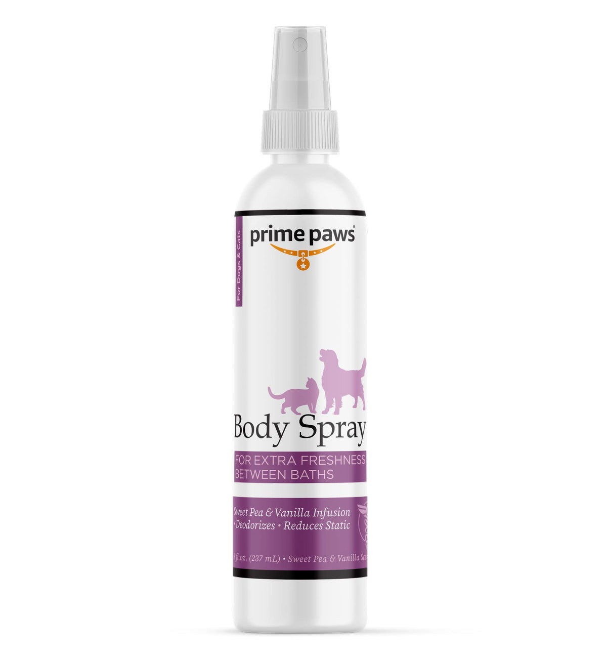Sweet Pea & Vanilla Scent 8 oz Pet Body Spray F431