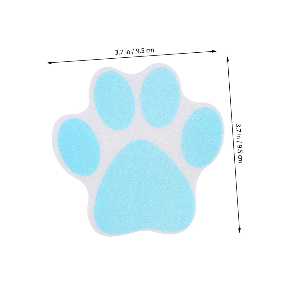 40pcs Non-Slip Dog Paw Print Stickers O9763