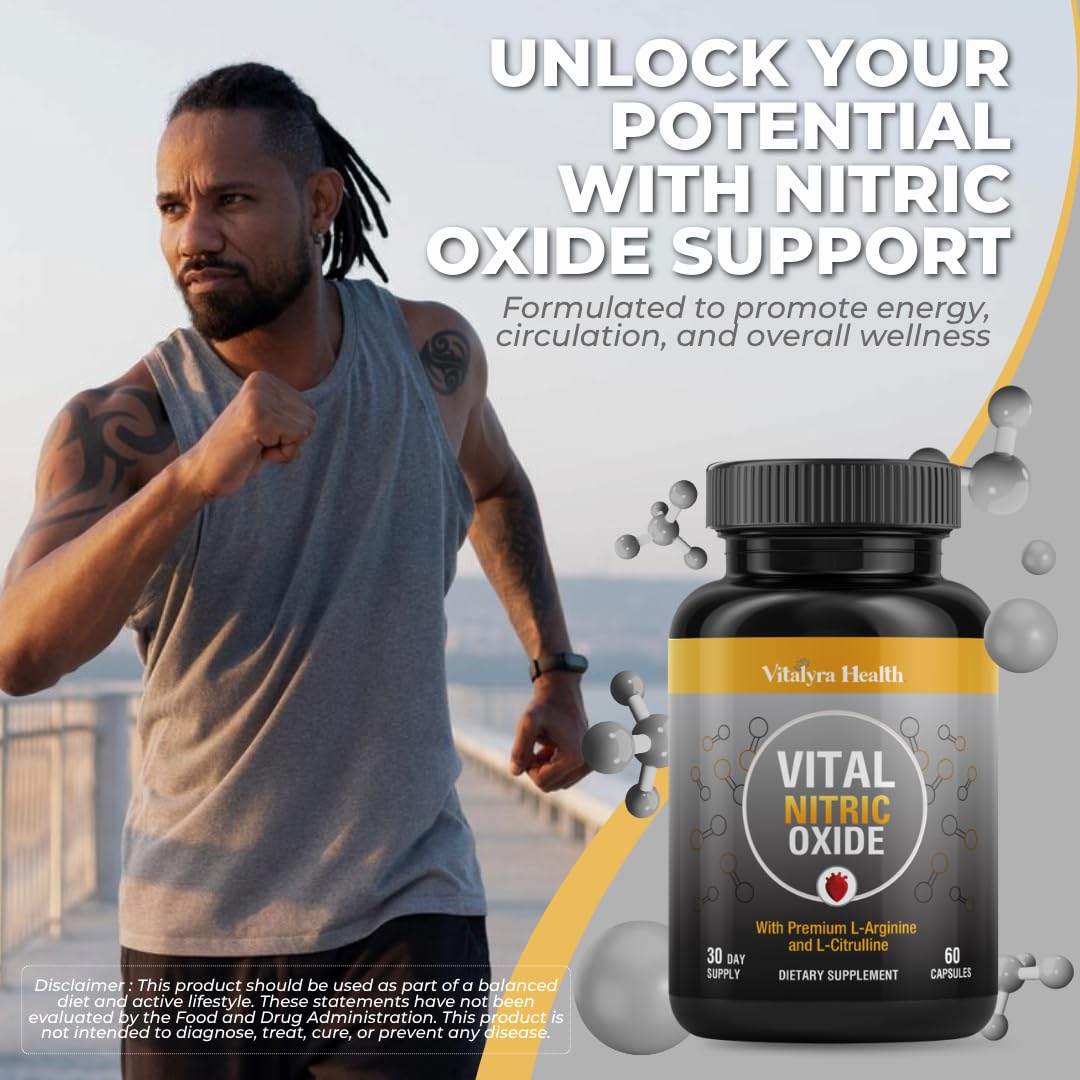 L-Arginine L-Citrulline Nitric Oxide Booster O703