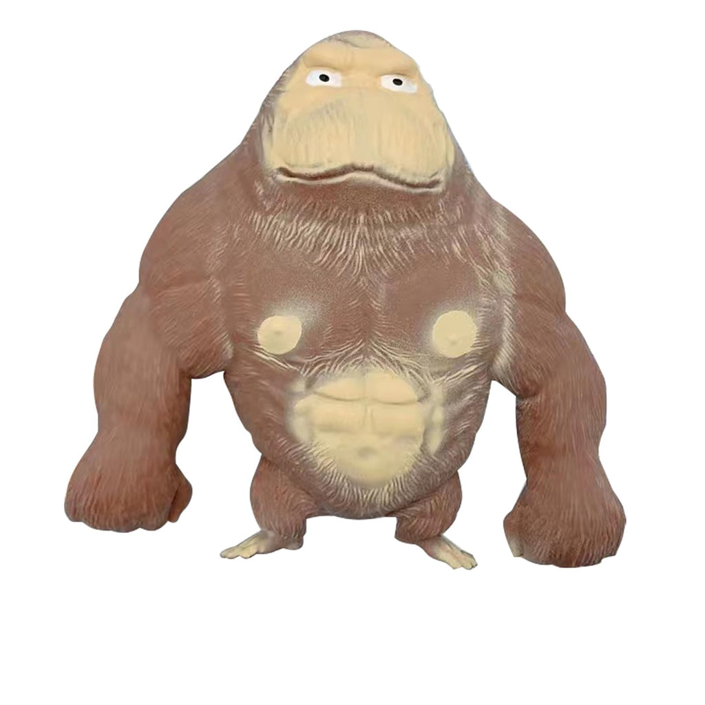 Brown Stretch Gorilla Sensory Stress Toy Q3562