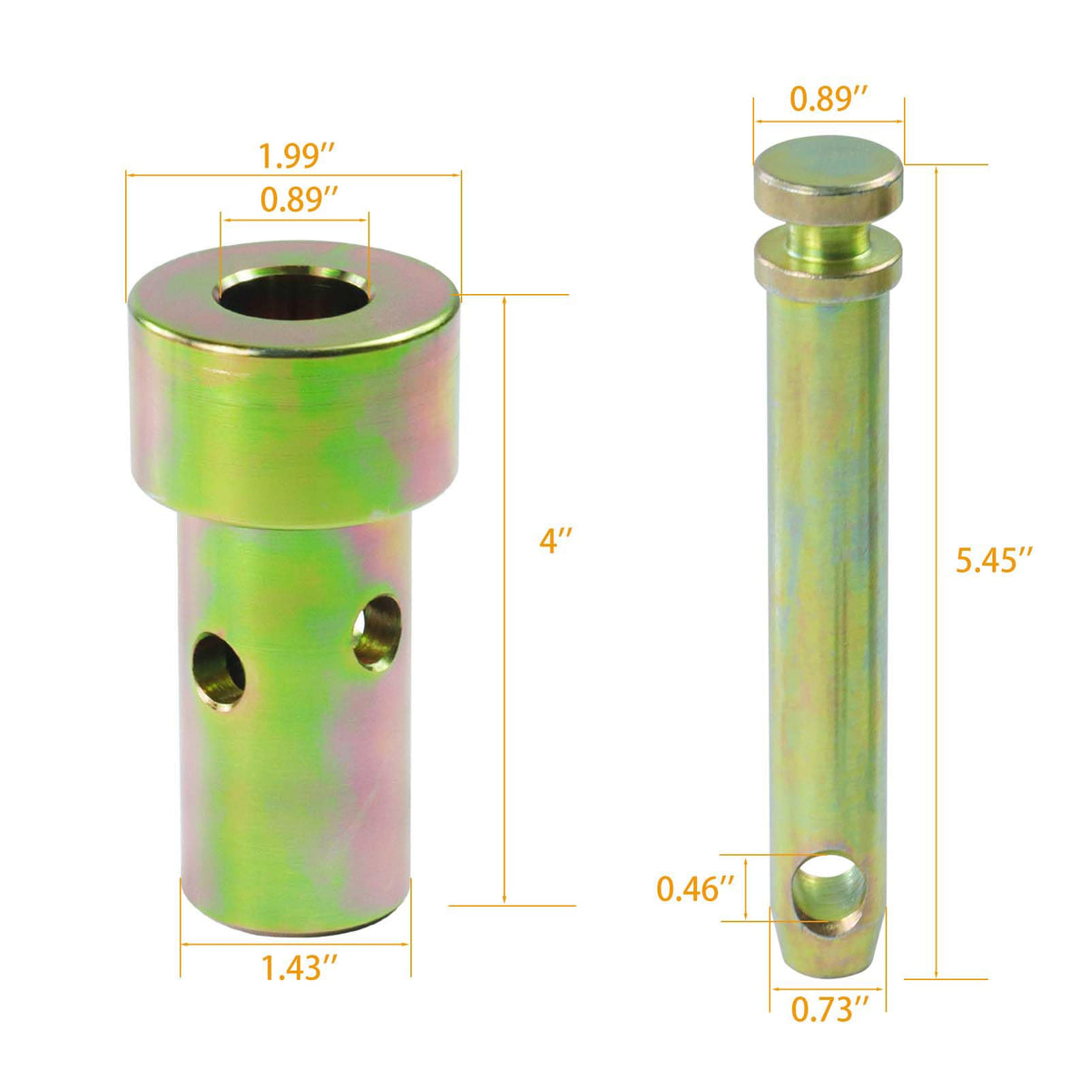4 Pack Cat 1 Quick Hitch Adapter Bushings E7865