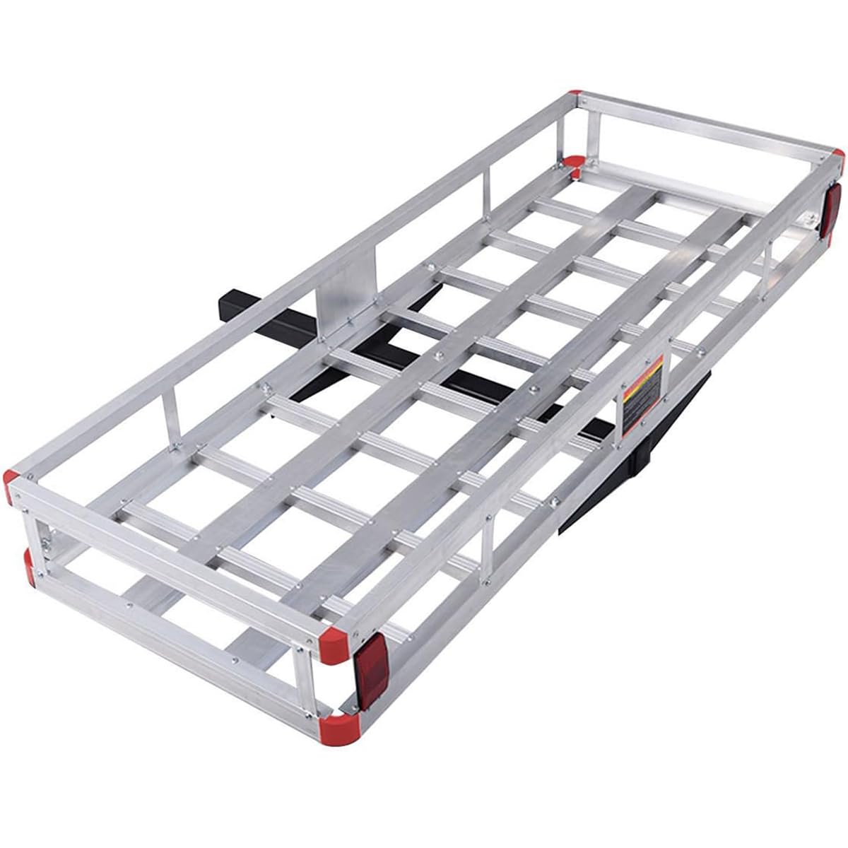 500lb Capacity Aluminum Hitch Cargo Carrier with Ramp B460653