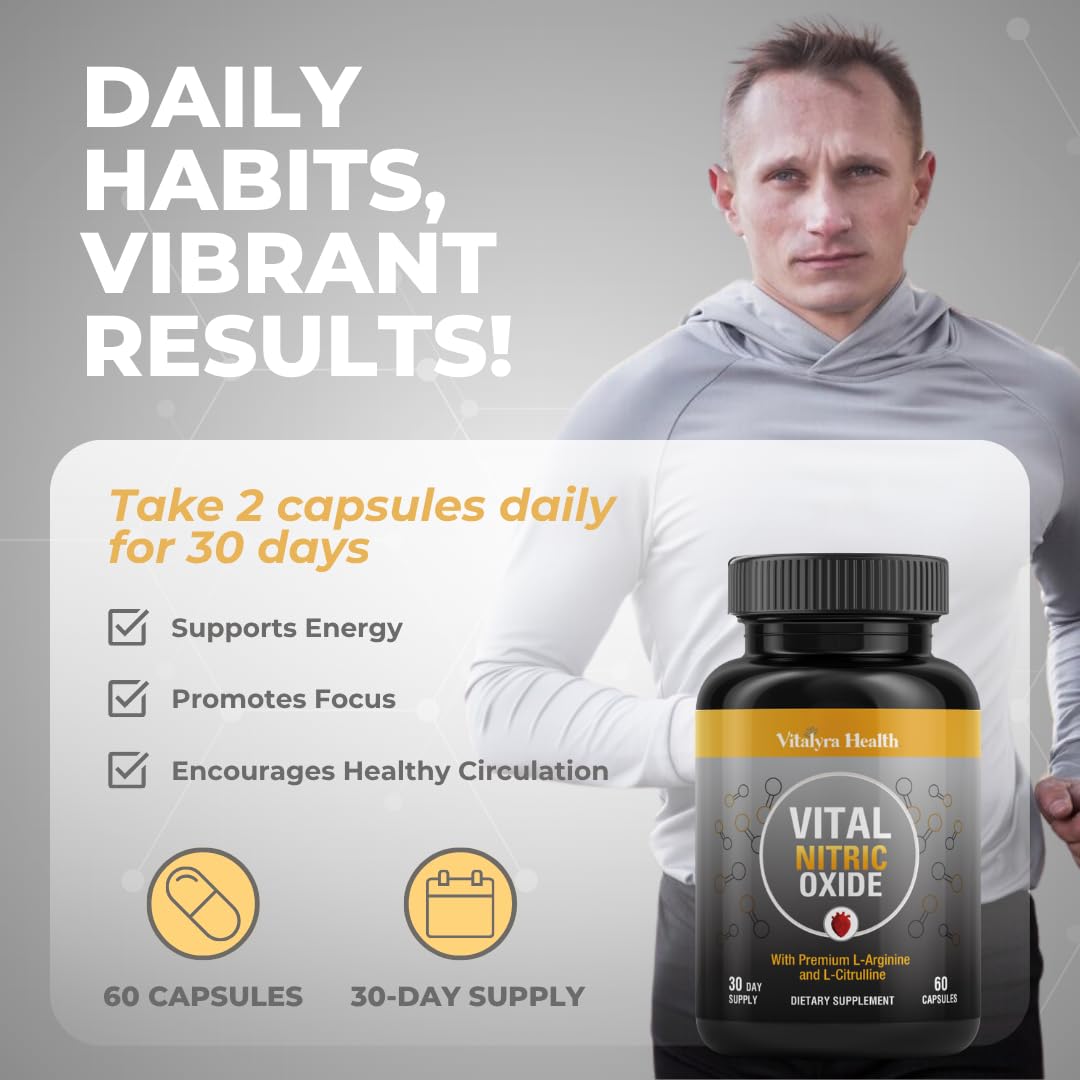 L-Arginine L-Citrulline Nitric Oxide Booster O703