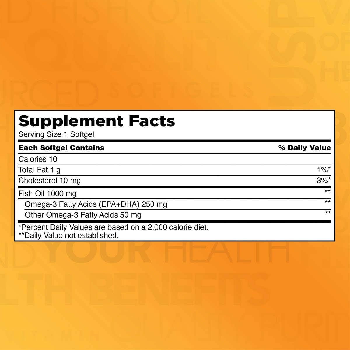 Omega-3 Fish Oil Concentrate 1,000 Mg. 400 Softgels E9742