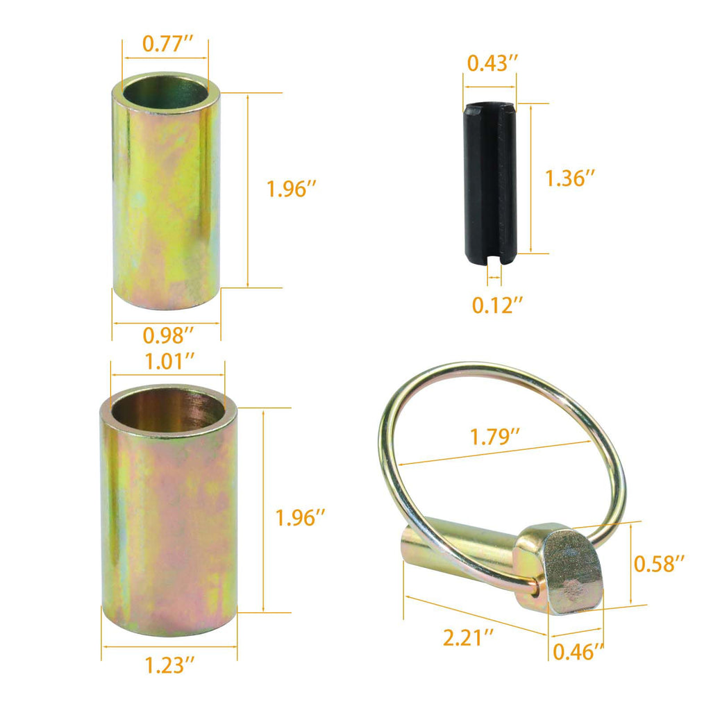 4 Pack Cat 1 Quick Hitch Adapter Bushings E7865