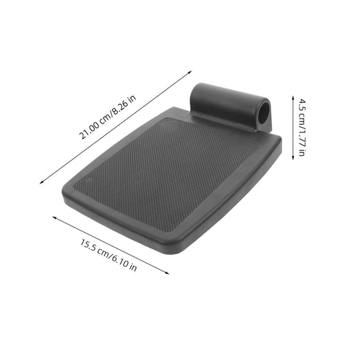 2pcs Black Non-Slip Wheelchair Footrest Replacement Pads K170