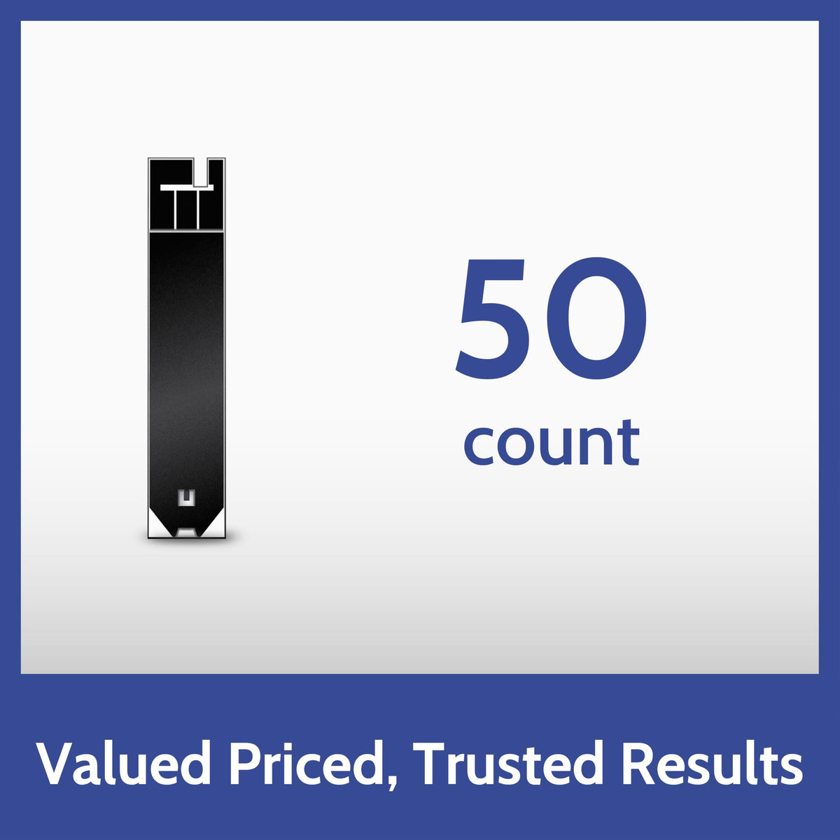 50 Count Diabetes Test Strips V12026