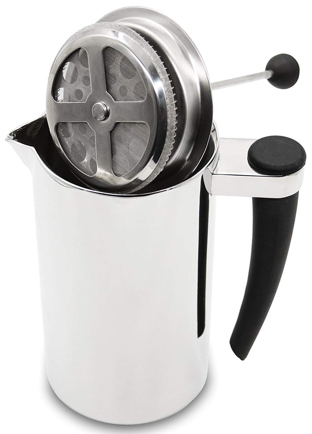 Stainless Steel Double-Wall Coffee Press 1 Liter Y65240