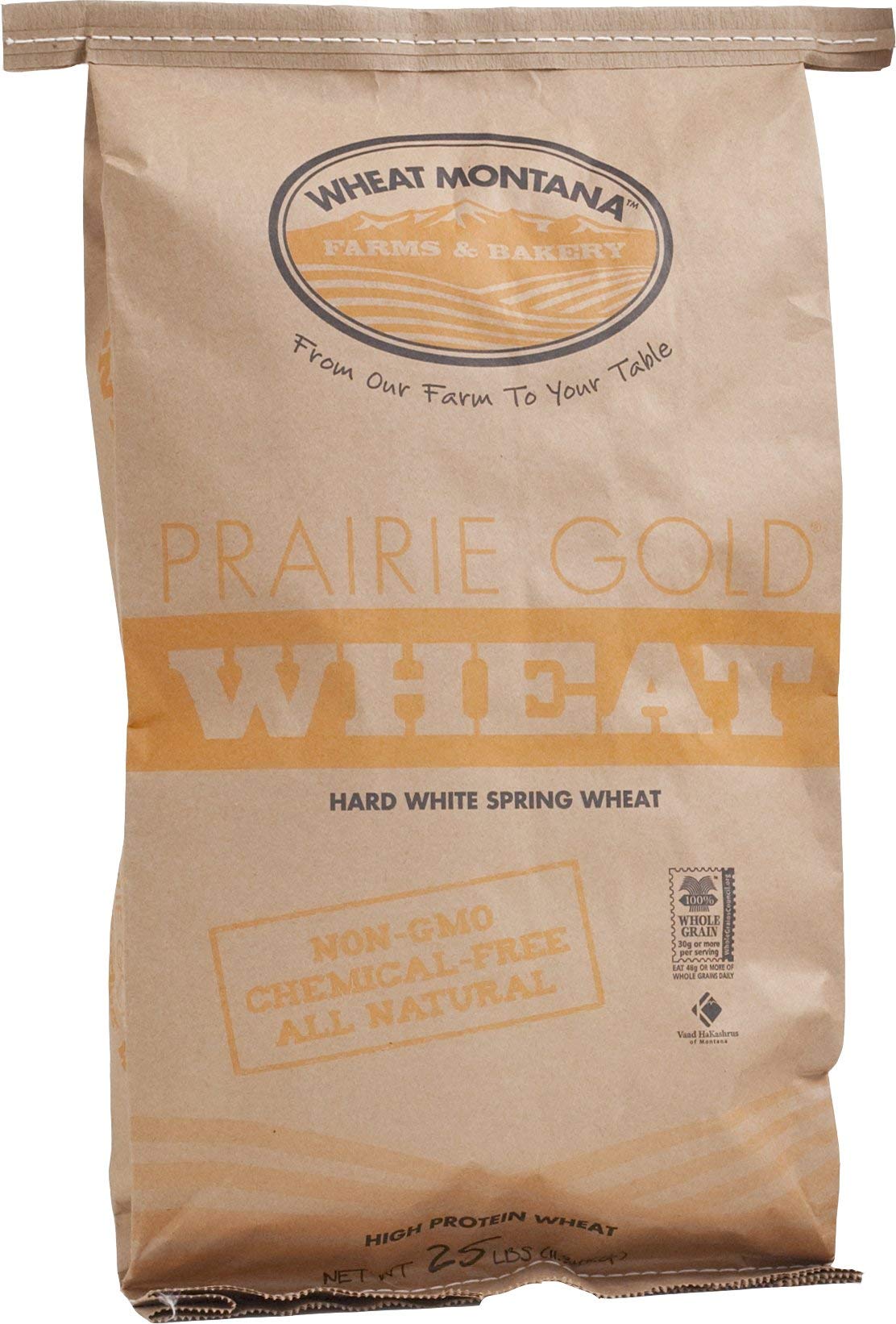 Hard White Wheat 25 Pounds Pack of 2 B915