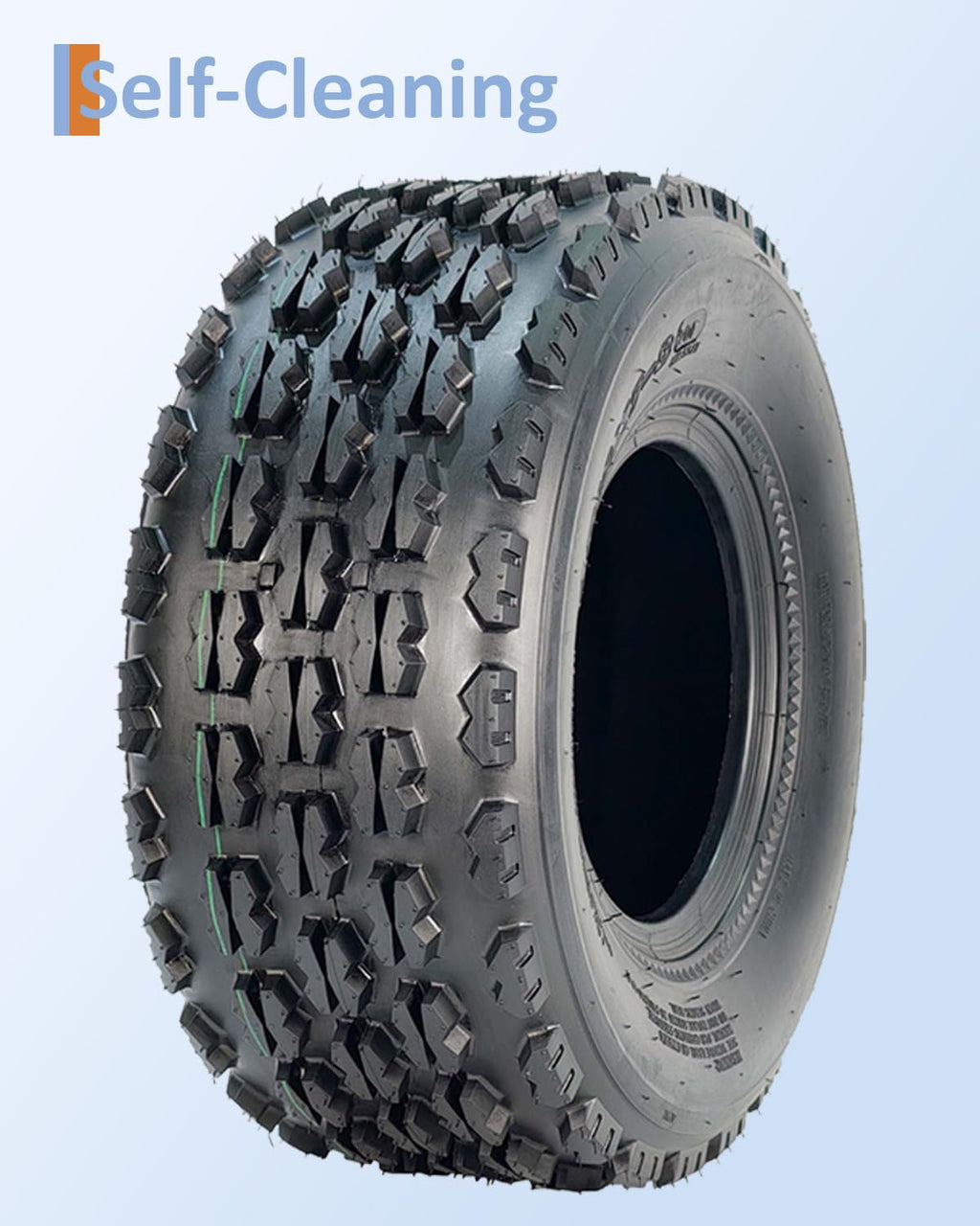 19x7-8 4 Ply Tubeless ATV UTV Tires Set of 2 R523