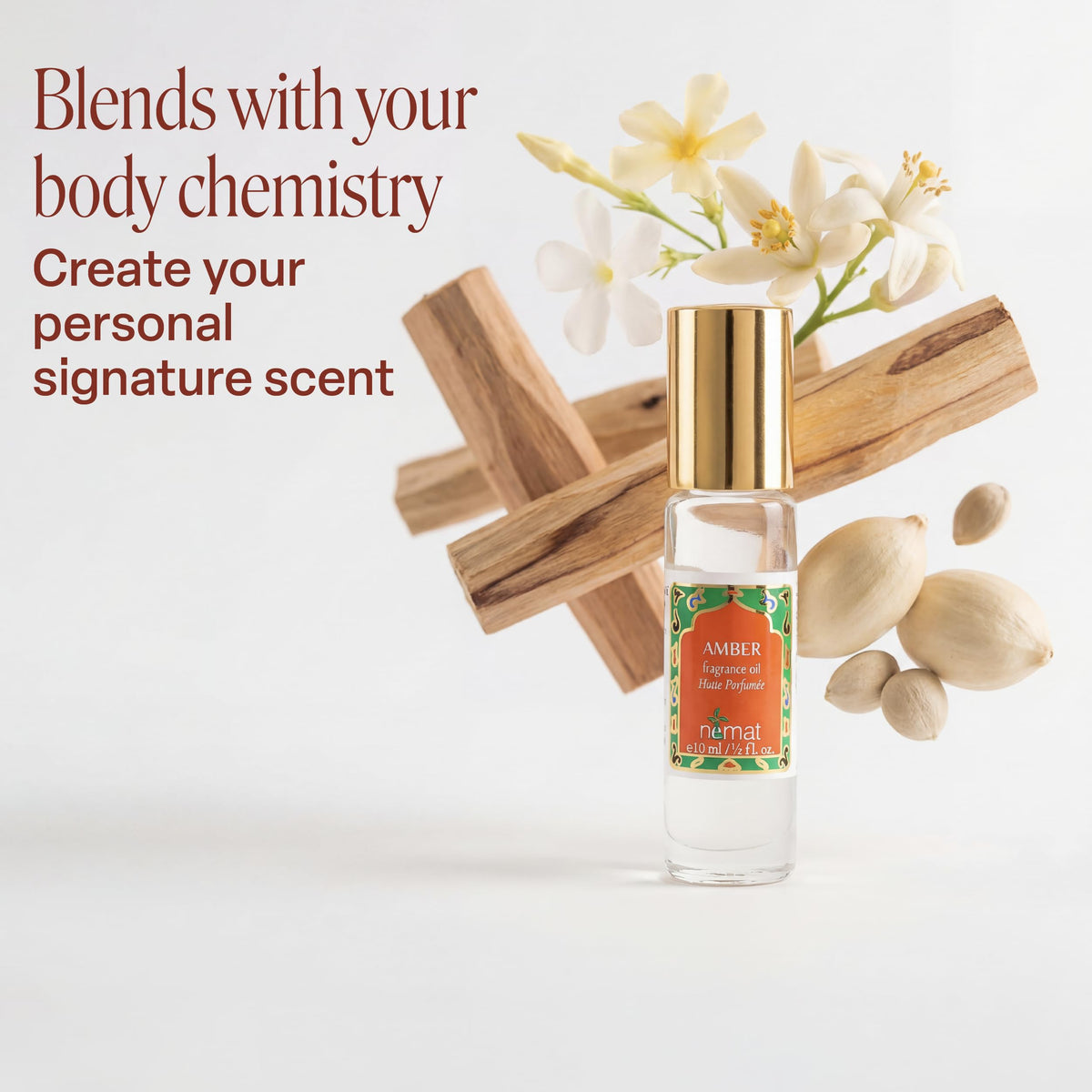 Amber Perfume Oil Roll-On 10 ml K20966