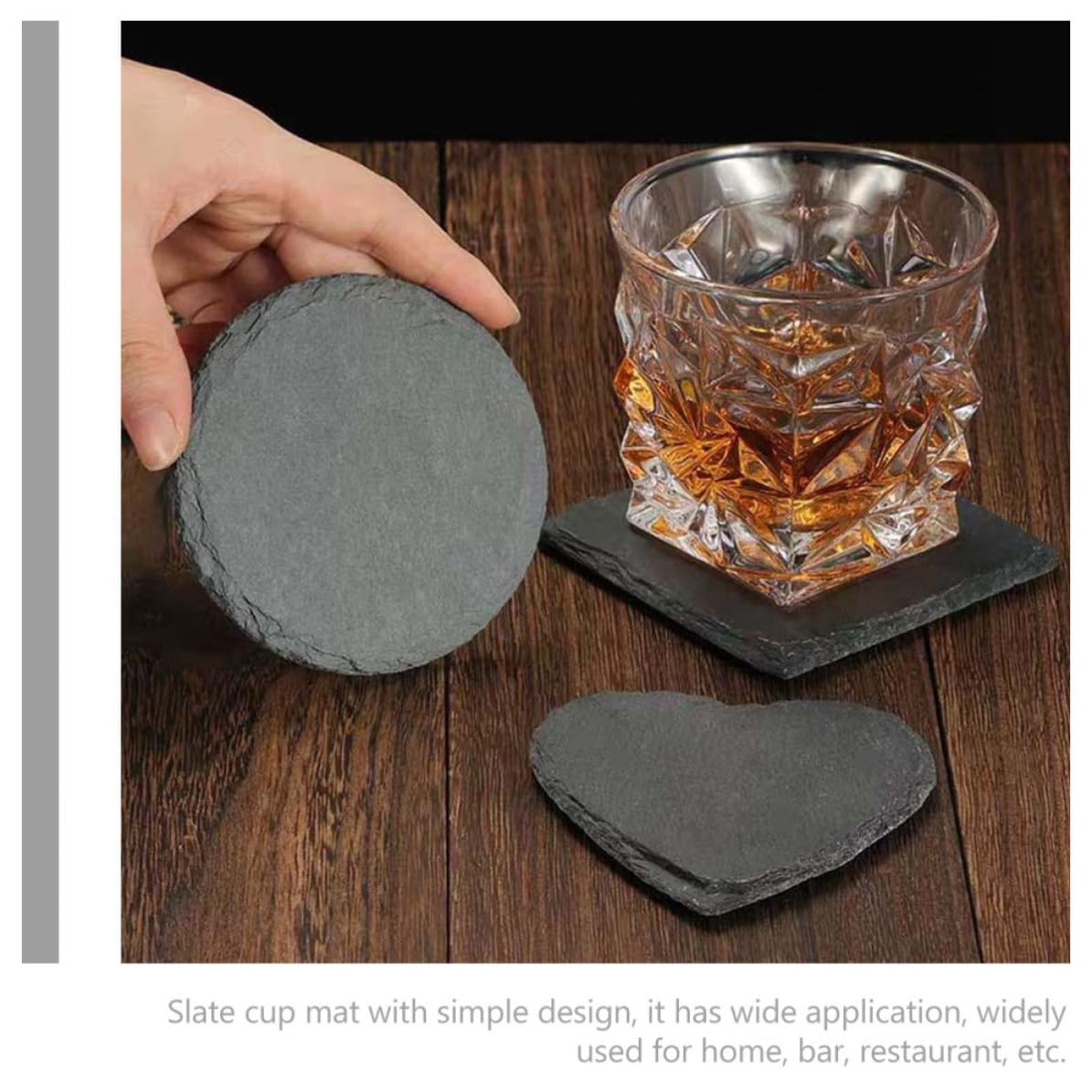 Natural Stone Coasters Set C79132