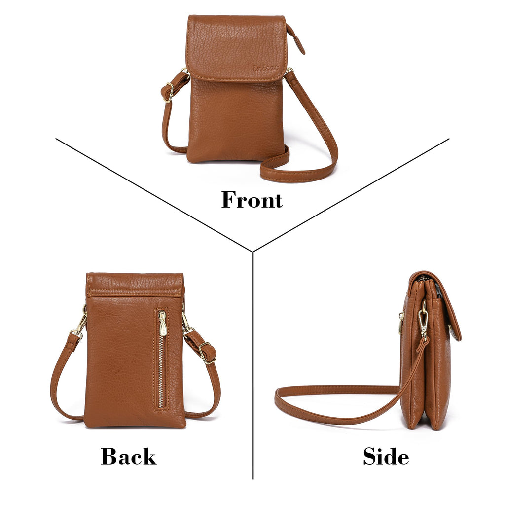 Small Vegan Leather Crossbody Bag M408