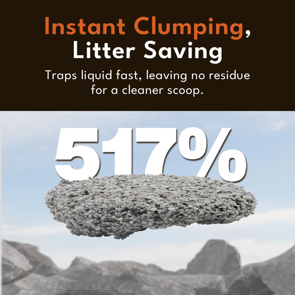 Natural Clay Clumping Cat Litter 24lbs A71856