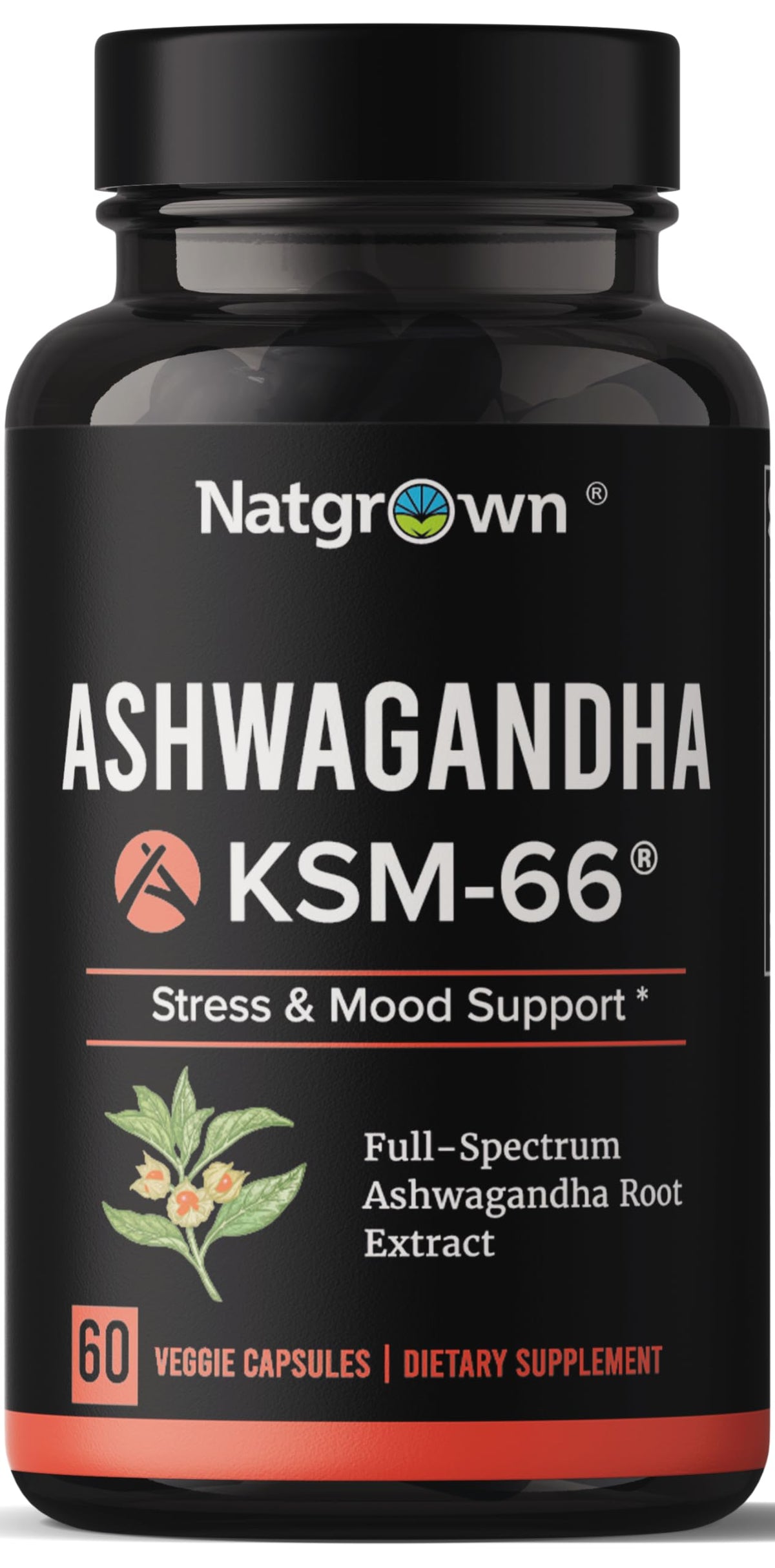 Ashwagandha 600mg Capsules 60 Count H503020
