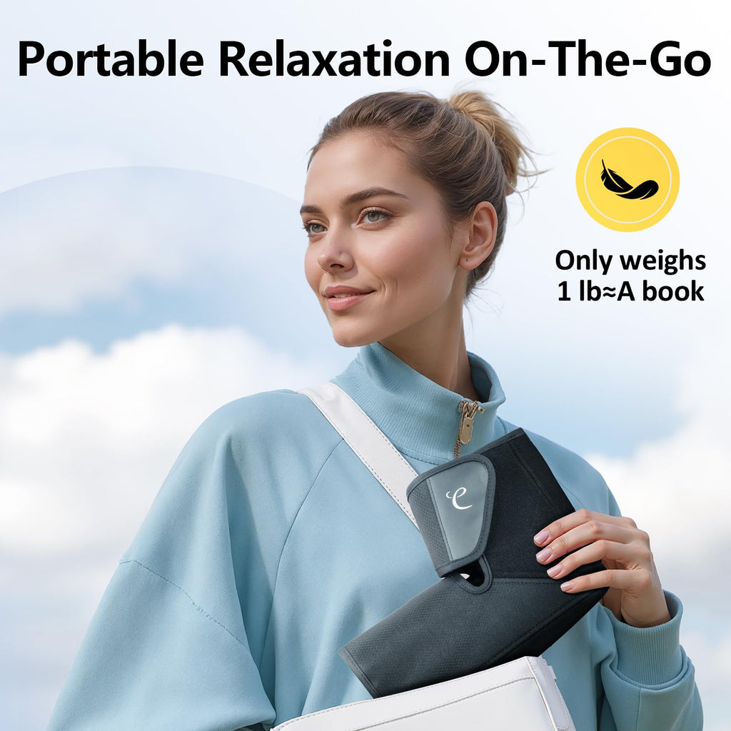 Portable Air Compression Foot Massager with Heat L902060