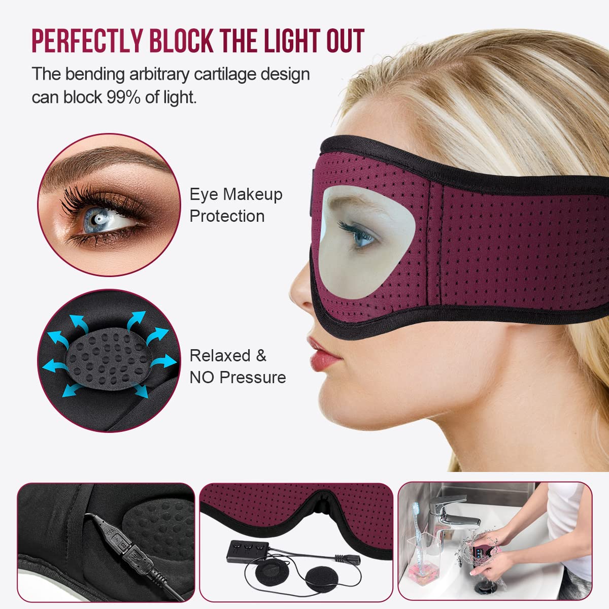 Breathable Sleep Eye Mask C169
