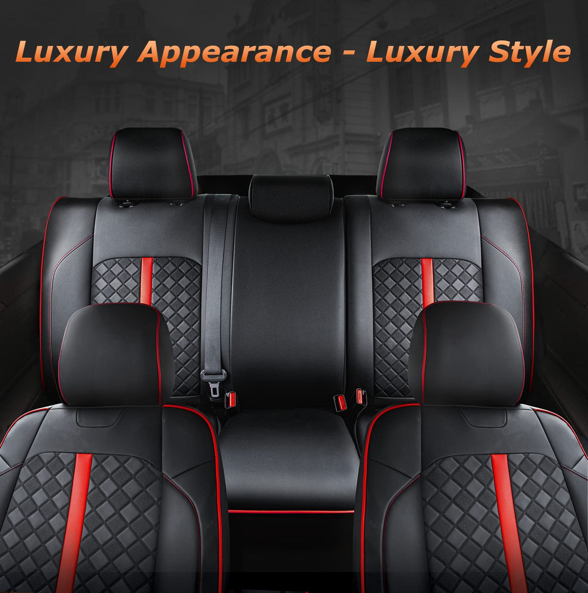 Custom Fit Leather Seat Covers G252678