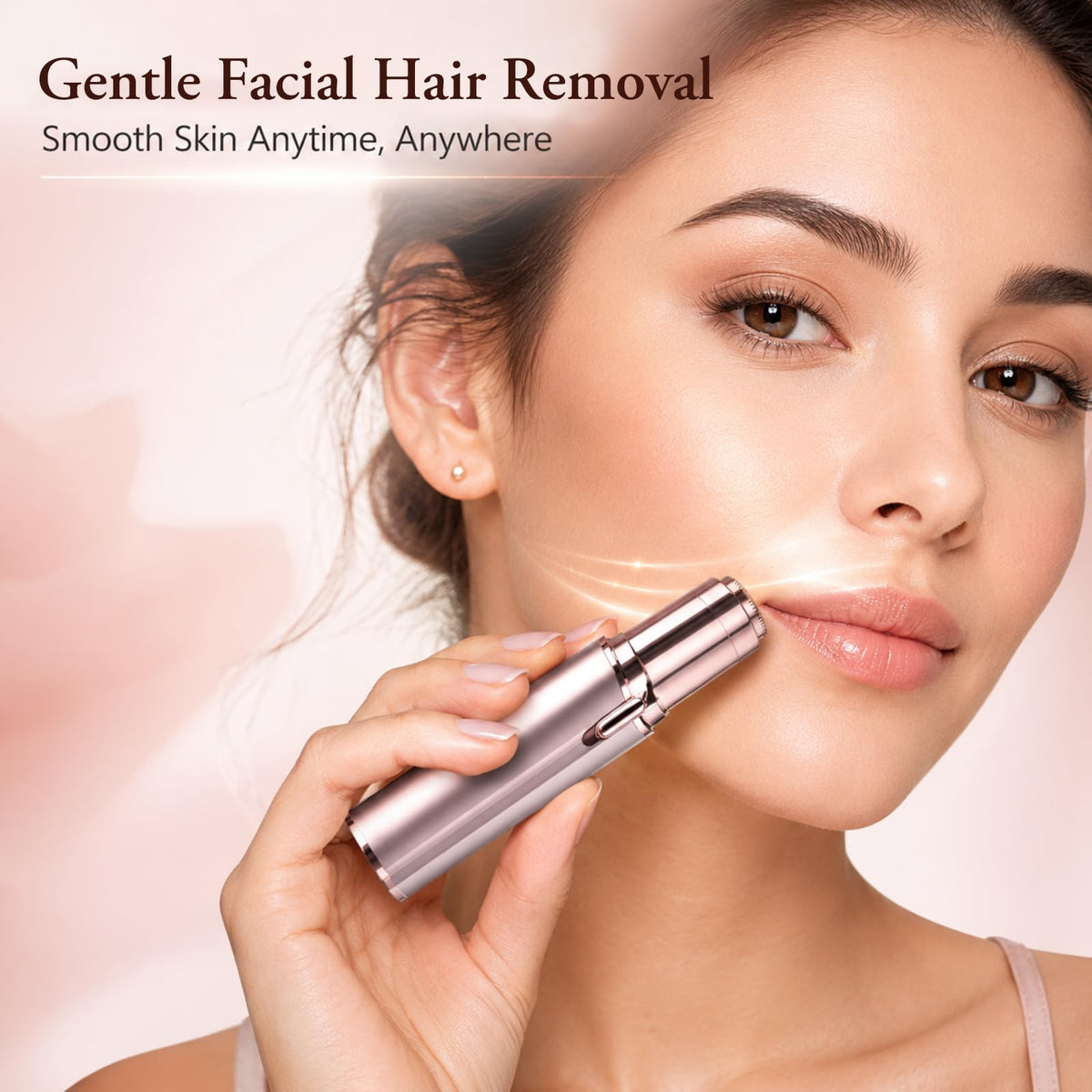 Facial Hair Remover with 2 Replacement Heads L574