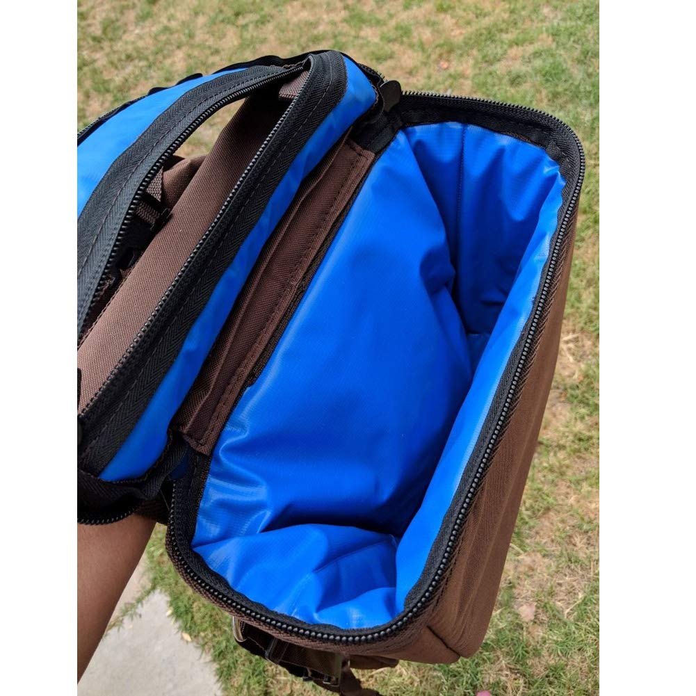 Insulated Leakproof Saddle Bag with Cantle Bag and Straps J930516