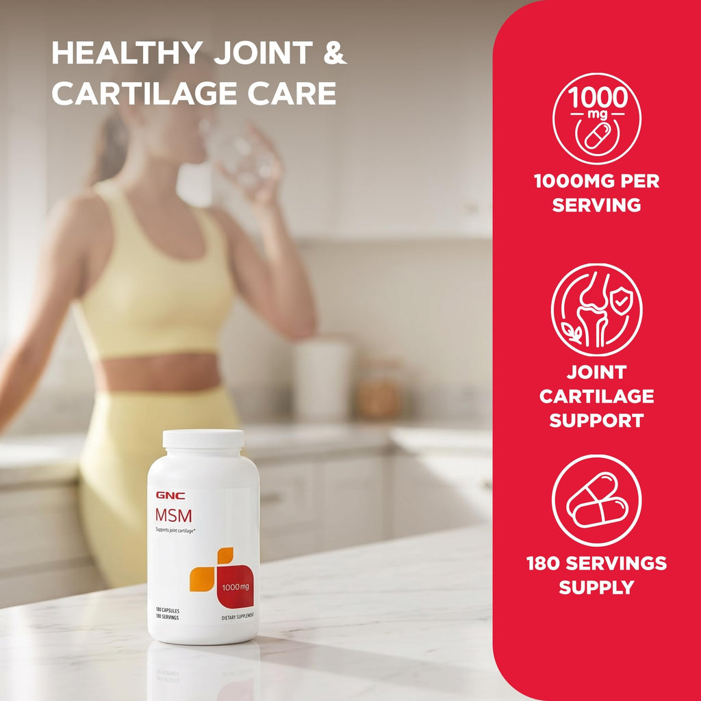 MSM 1000mg Supplement G305