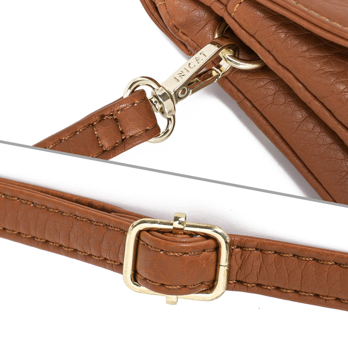 Small Vegan Leather Crossbody Bag M408