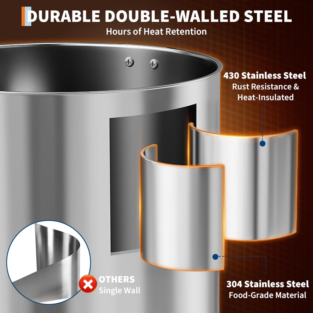 10L Stainless Steel Commercial Coffee Urn G32582
