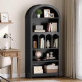 70.9" Tall Arched Wooden Bookcase N793098