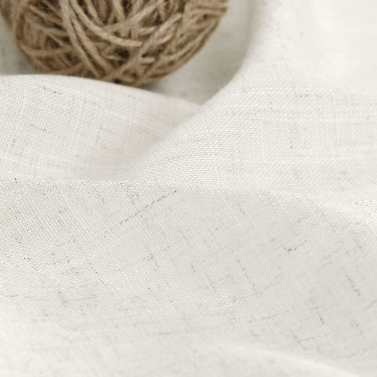 120 inch 2 Panels Light Filtering Semi Sheer Linen Curtains S312