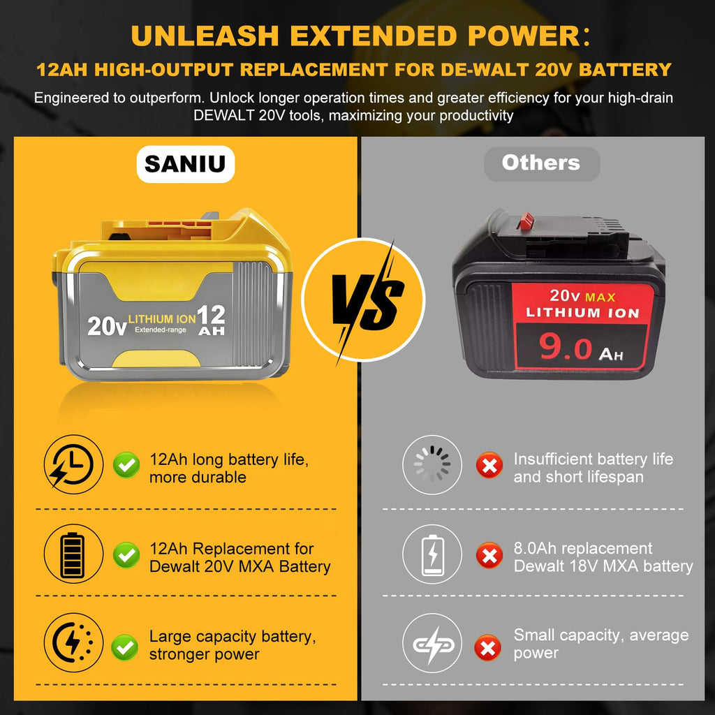 20V Lithium ion Battery 2 Pack S8243
