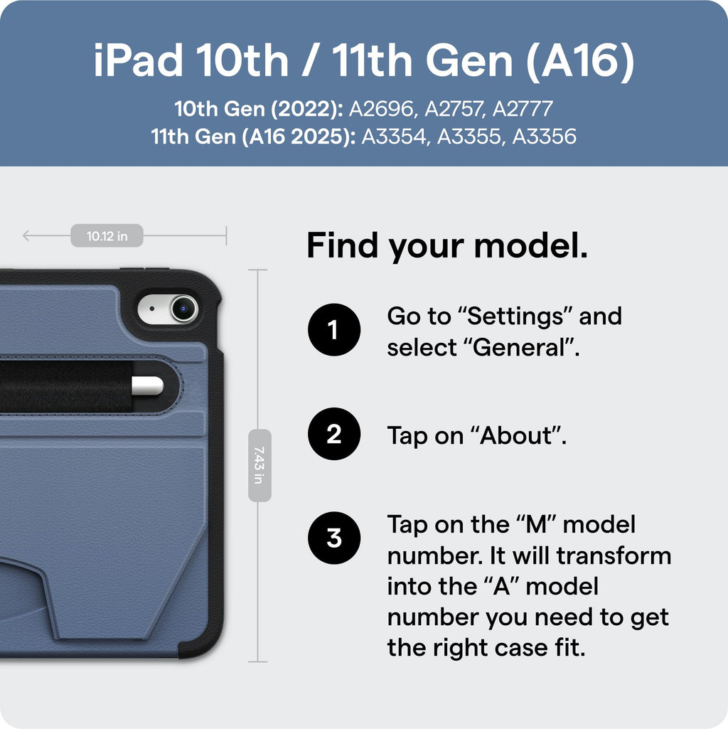 Black iPad Case M621985