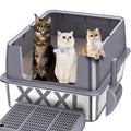 Stainless Steel XXL Litter Box U94659