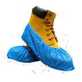 Blue Waterproof Disposable XL Shoe Covers O480953