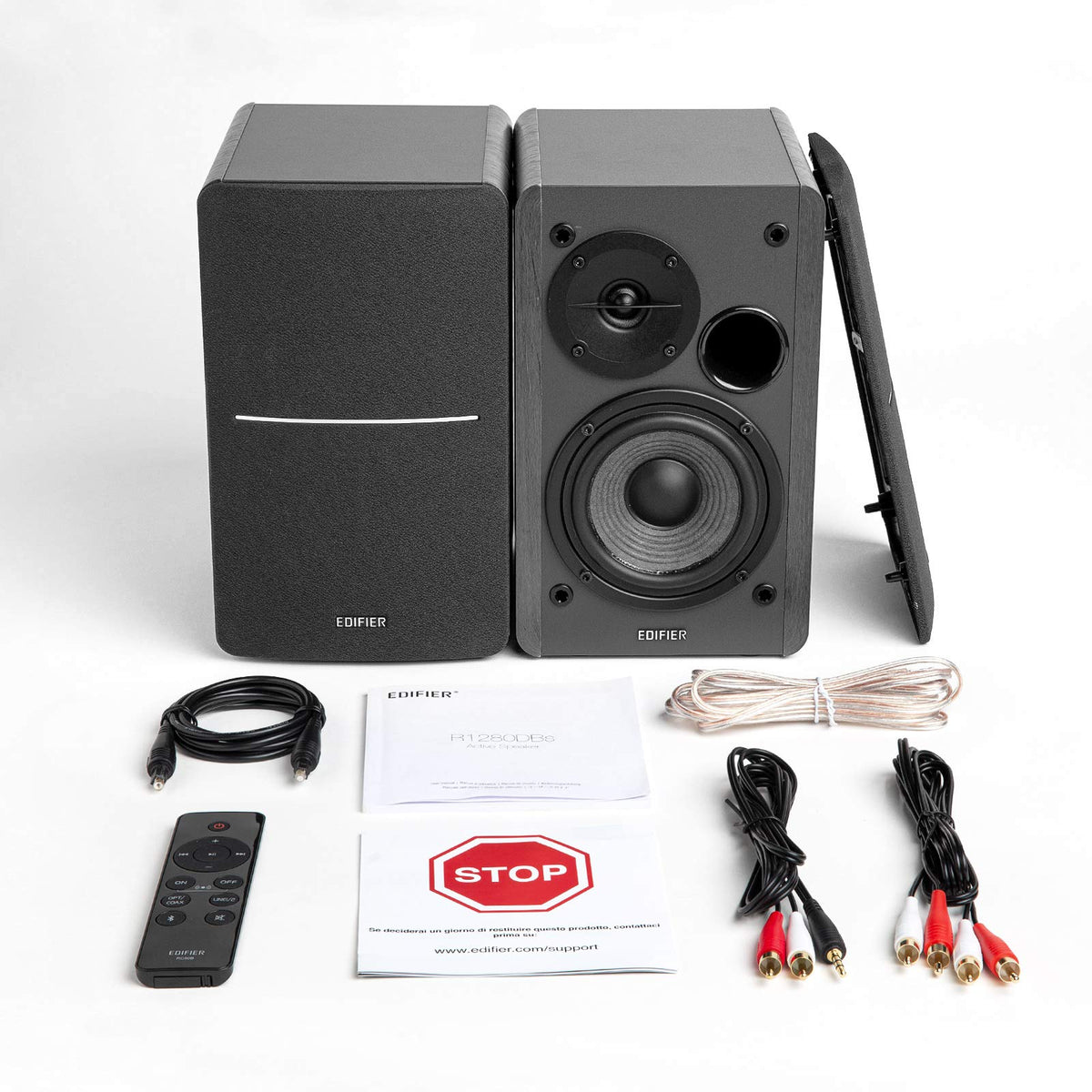 Active Bluetooth Bookshelf Speakers Black U4419