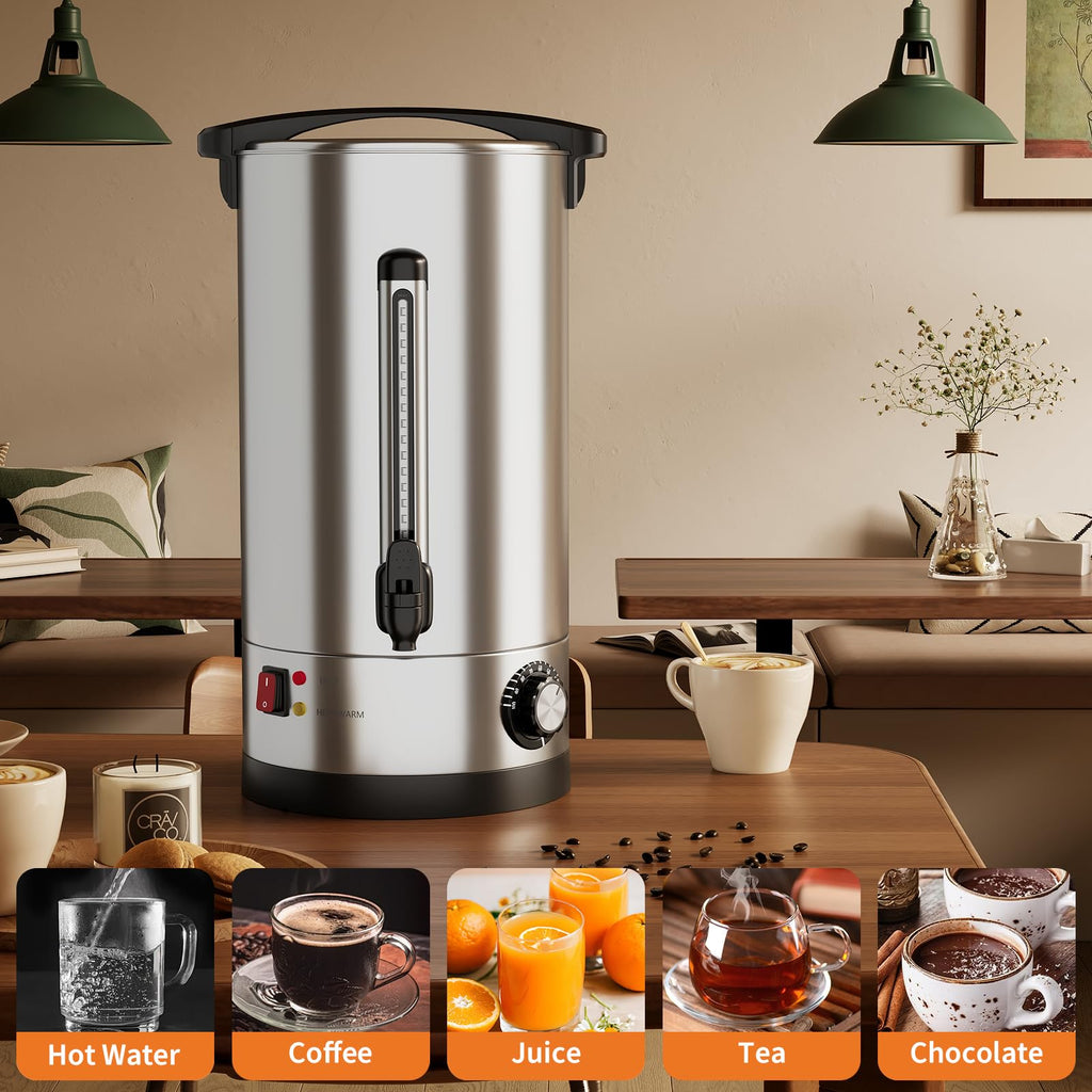 10L Stainless Steel Commercial Coffee Urn G32582