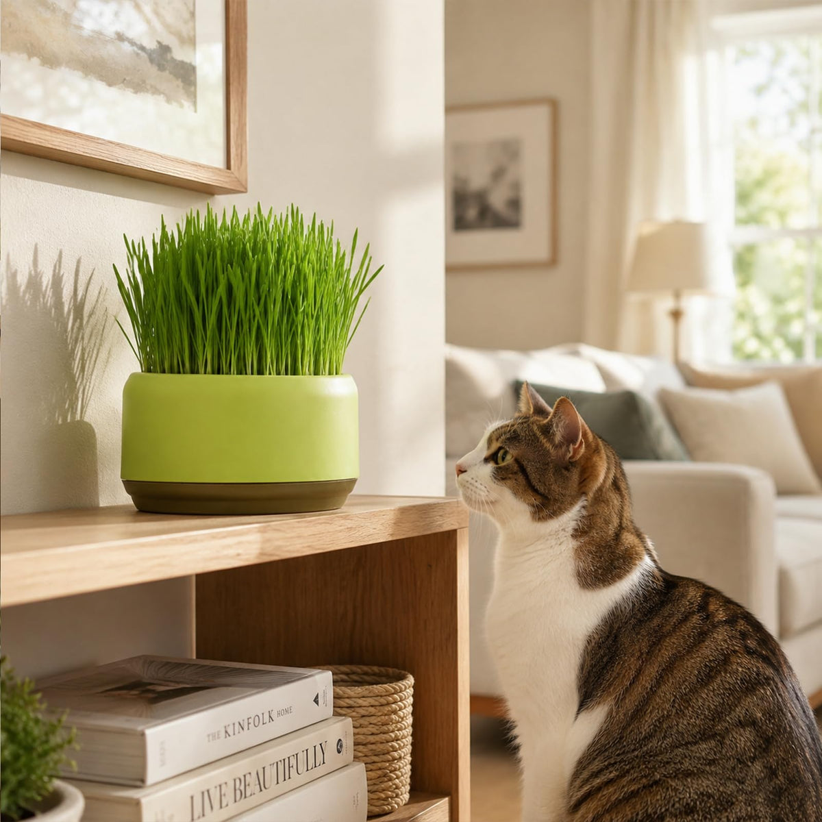 Hydroponic Cat Grass Grow Box Y8829