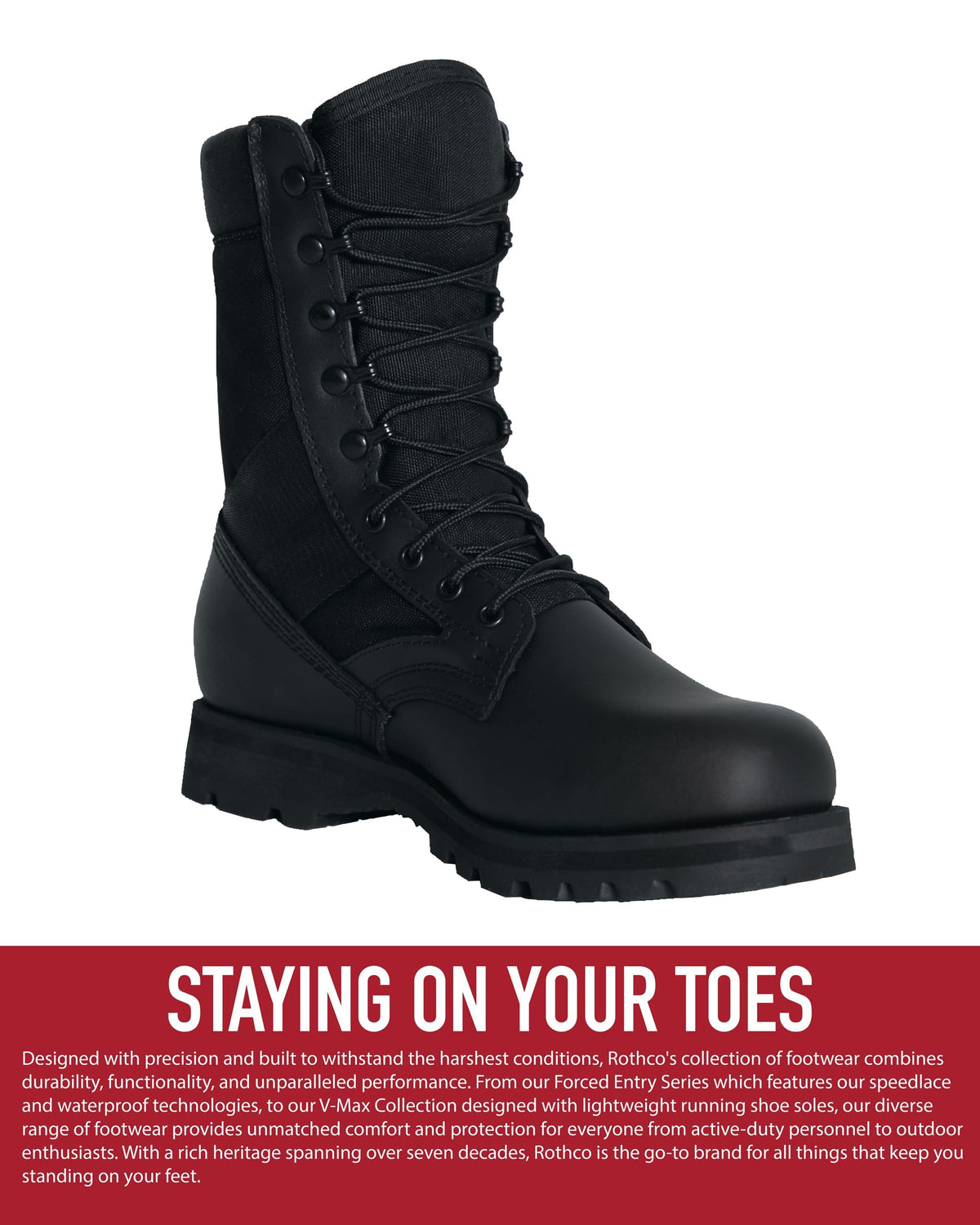 8 Inch Tactical Boots H3109