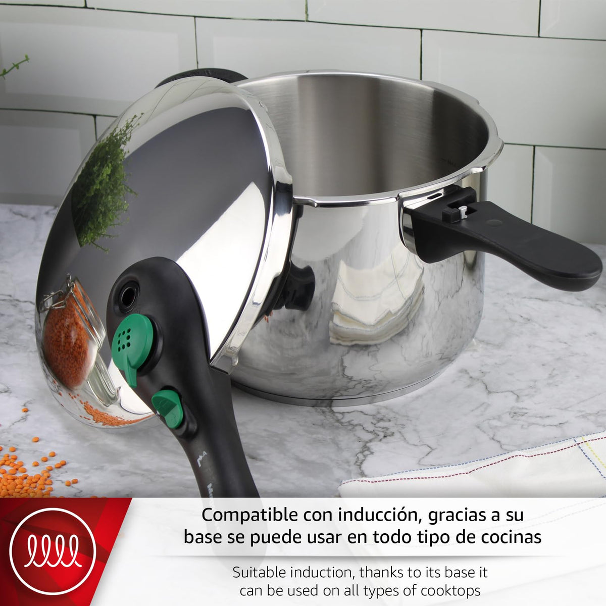 Fast Pressure Cooker 3 + 6 L D47644